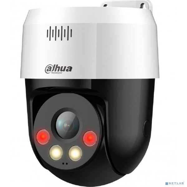 DAHUA DH-SD2A500NB-GNY-A-PV Мини-PT IP-видеокамера 5Мп; 1/2.8” CMOS; объектив 4мм; видеоаналитика ИК 30м, Led 30м; микрофон IP66, PoE