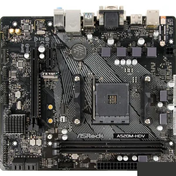 Asrock A520M-HDV {AMD A520 SAM4 MATX}