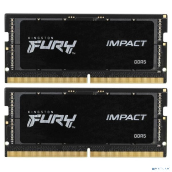 Kingston DDR5 SODIMM 32GB 5600MHz CL40 (Kit of 2) FURY Impact KF556S40IBK2-32