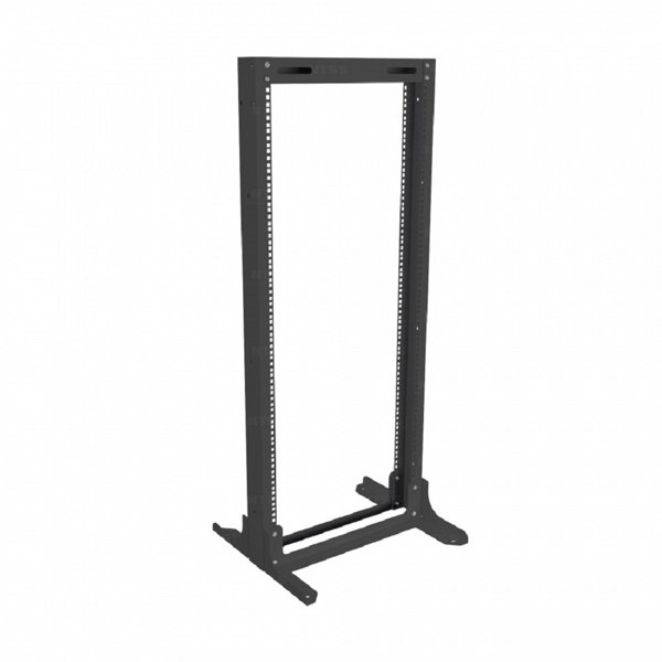 NTSS Стойка серверная NTSS OR однорамная 24U 19, комплект ножек, черный RAL 9005 NTSS-1GOR24U-BL