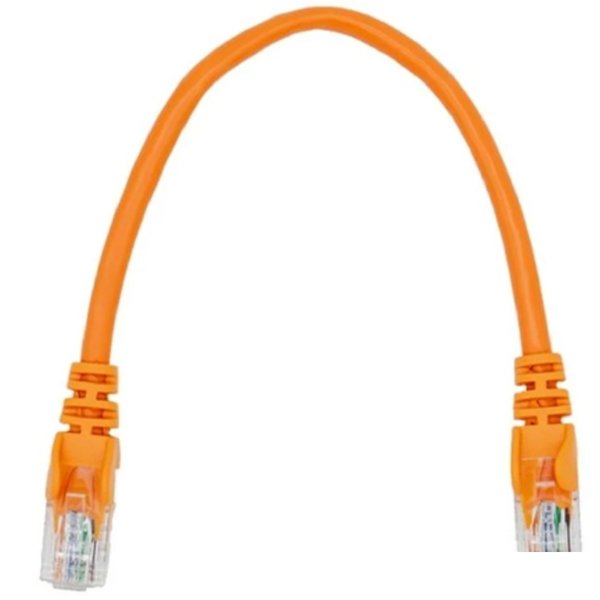 Кабель ACD Патч-корд ACD-LPU6Z-5DO |ACD-LPU6Z-5DO| Cat6 UTP 26AWG 4Pair, CU, LSZH, Оранжевый, 0,5м