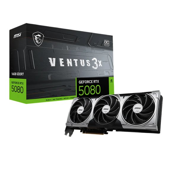 MSI GeForce RTX 5080 16G VENTUS 3X