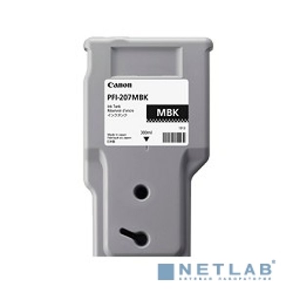 Canon PFI-207MBK 8788B001  Картридж струйный  для iPF680/685/780/785, черный матовый,  300ml (GJ)