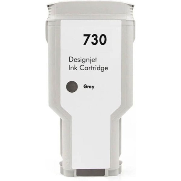 Струйный картридж NV Print 730 (NV-P2V72A) Gray для HP DesignJet T1700, T1600, T2600 (300 мл)