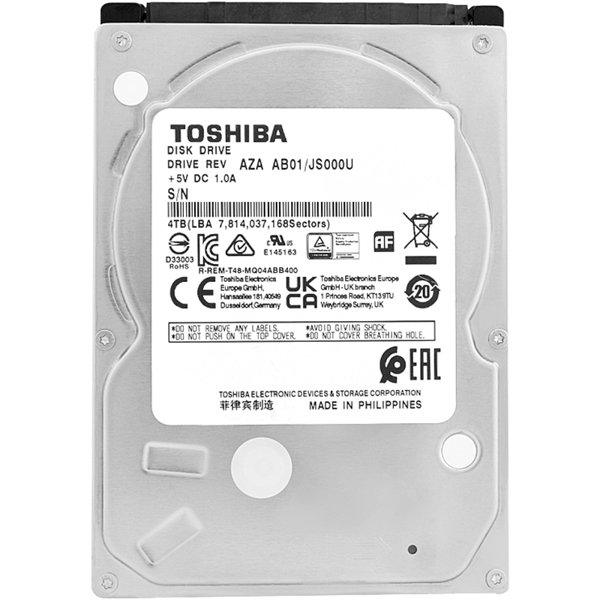 Toshiba 4Tb (MQ04ABB400R)