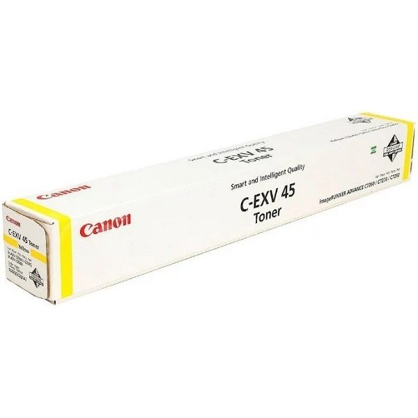 Canon C-EXV45 Y Тонер-картридж для iR ADV C7260i/C7270i /C7280i . Жёлтый, 52 К