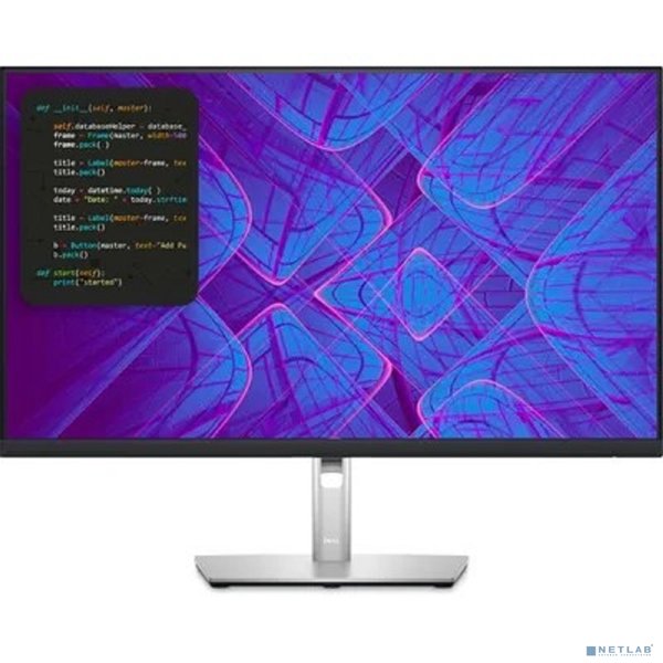 LCD Dell 31.5" P3223QE серебристый/черный {IPS 3840x2160 60Hz 5ms 10bit 350cd 1000:1 HDR10 HDMI2.0 DisplayPort1.4 RJ45 4xUSB3.2 USB-C3.2 Pivot HAS VESA}[210-beqz]