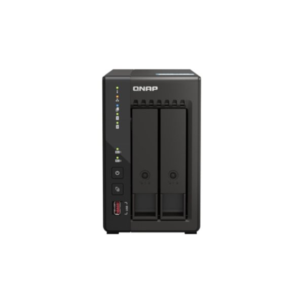 Сетевое хранилище NAS Qnap Original TS-253E-8G 2-bay настольный Celeron J6412