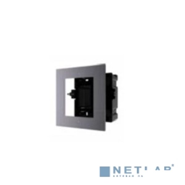 HIKVISION DS-KD-ACF1/Plastic Рамка монтажная на 1 модуль, врезная с пластиковым монтажным основанием