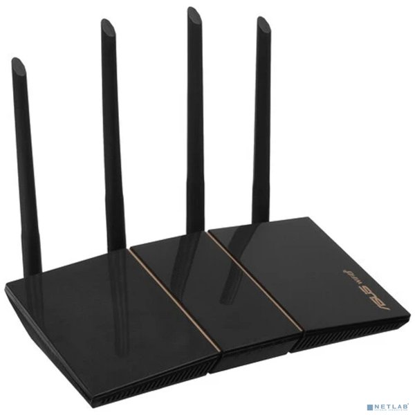ASUS RT-AX57 Беспроводной двухдиапазонный маршрутизатор AX3000 с поддержкой технологии MU-MIMO, Wi-Fi 6 (ax)
