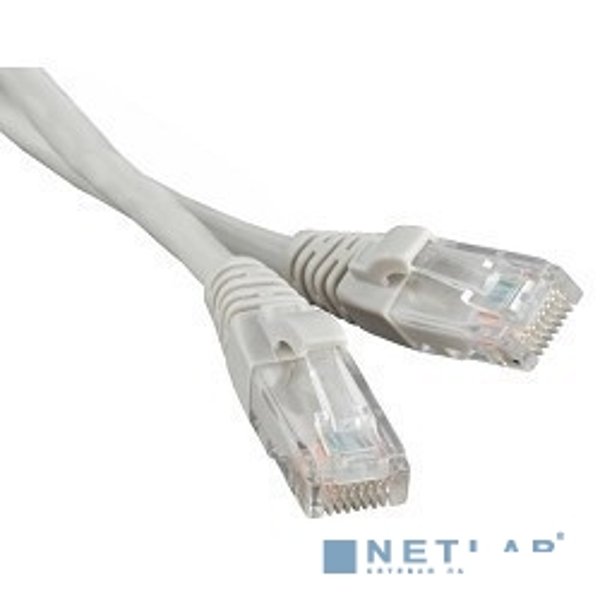 Hyperline PC-LPM-UTP-RJ45-RJ45-C6-1M-LSZH-GY Патч-корд U/UTP, Cat.6, LSZH, 1 м, серый