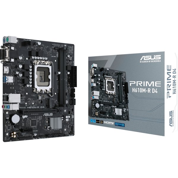 ASUS PRIME H610M-R D4-SI (90MB1B40-M0ECY0)