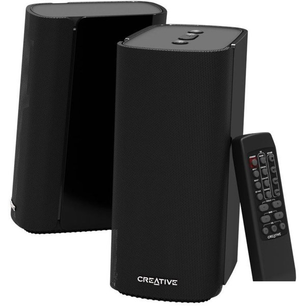 Creative T100 2.0 черный 40Вт BT