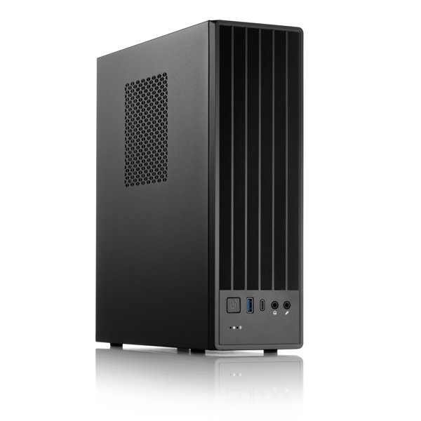 Foxline FL-461-FLX400  mATX Desktop 400W FL-461 mATX case, black, w/PSU FLEX 400W, w/1xUSB3.0+1xType-C (USB2.0)