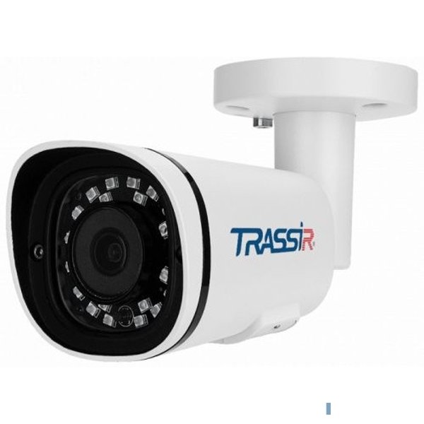 TRASSIR TR-D2151IR3 2.8 Уличная 5Мп IP-камера с ИК-подсветкой. Матрица 1/2.8" CMOS, разрешение 5Мп (2592x1944) @15fps, 4Мп (2592x1520) @20fps, 3Мп (2304x1296) @25fps, чувствительность: 0.003Лк (F1.8),