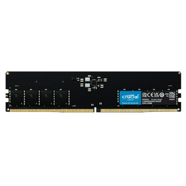 Crucial DDR5 UDIMM 16GB 5600MHz CT16G56C46U5