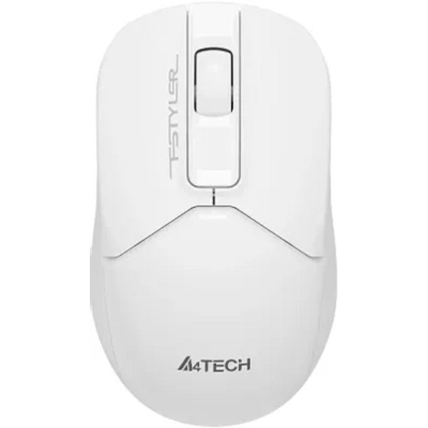 Мышь A4Tech Fstyler FG12 белый оптическая (1200dpi) беспроводная USB (3but)