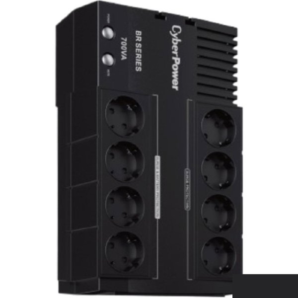 ИБП CyberPower BR700EA {Line-Interactive 700VA/390W USB/RJ11/45 (4+4 EURO) без LCD экрана}