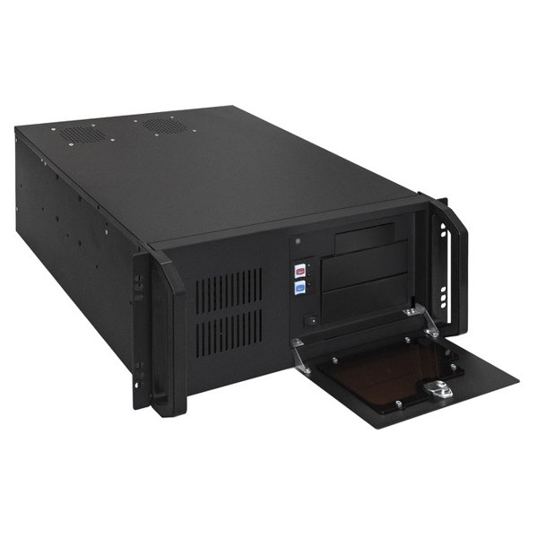 Exegate EX293229RUS Серверный корпус ExeGate Pro 4U450-26/4U4020S <RM 19", высота 4U, глубина 450, БП 1000RADS, USB>
