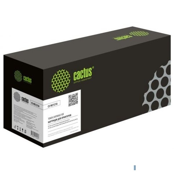 Картридж лазерный Cactus 212A CS-W2121A W2121A голубой (4500стр.) для HP Color LJ M554/M555/578 Enterprise
