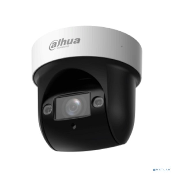 DAHUA DH-SD29404DB-GNY Уличная мини-PTZ IP-видеокамера 4Мп, 1/2.8” CMOS, моторизованный объектив 2.8~12мм (4x), видеоаналитика, ИК до 50м, корпус: металл