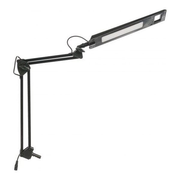 Camelion KD-821 C02 черный LED (Св-к наст.,8 Вт, 230В, 2 ур.ярк,350лм, струбцина)