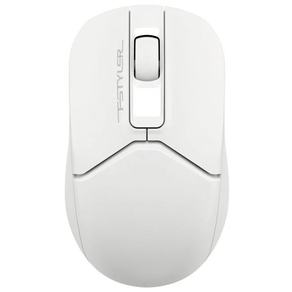 Мышь A4Tech Fstyler FG12S белый оптическая (1200dpi) silent беспроводная USB (3but)