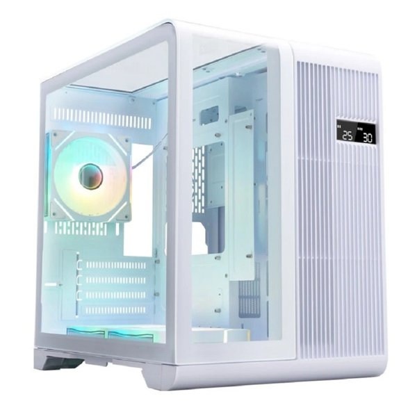 1STPLAYER RT5 ARGB White / mATX / 3x120mm ARGB fans / RT5-WH-2FC7R-W-1FC7-W