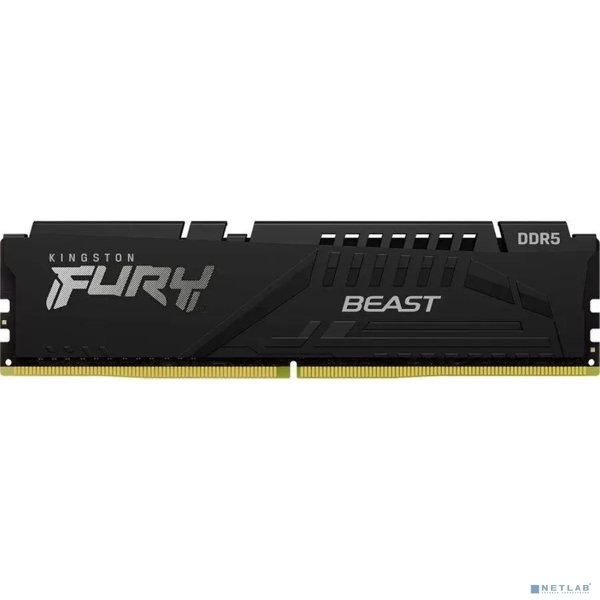 Kingston DDR5 DIMM 8GB DRAM 5600MT/s CL40 FURY Beast Black KF556C40BB-8