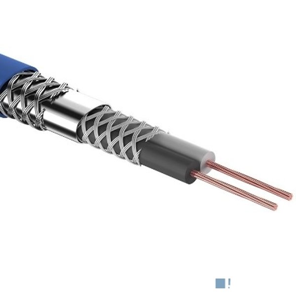 Rexant 01-6028 Кабель микрофонный КММ REXANT 2х0,25 мм?, o6,8 мм, синий, бухта 100 м