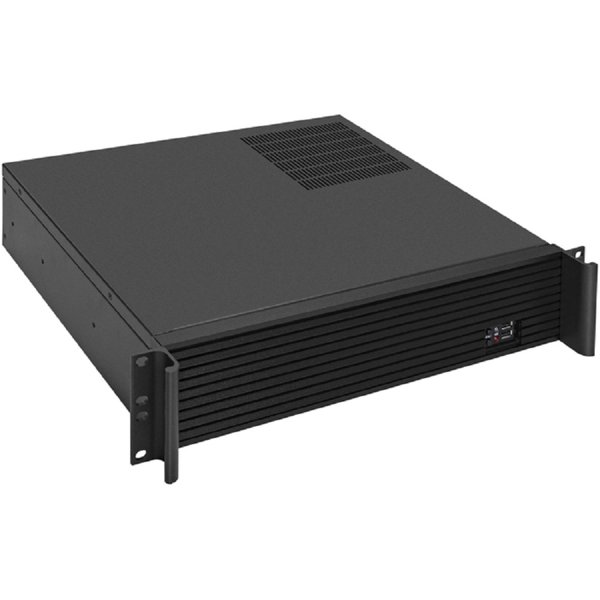 Exegate EX279691RUS Серверный корпус Exegate Pro 2U350-03 <RM 19", высота 2U, глубина 350, без БП, USB>
