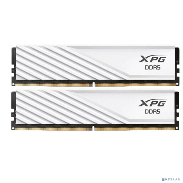 A-Data DDR5 DIMM 32GB 2x16GB 6000MHz AX5U6000C3616G-DTLABWH XPG Lancer Blade RTL PC5-48000 CL36 288-pin 1.35В kit dual rank Ret