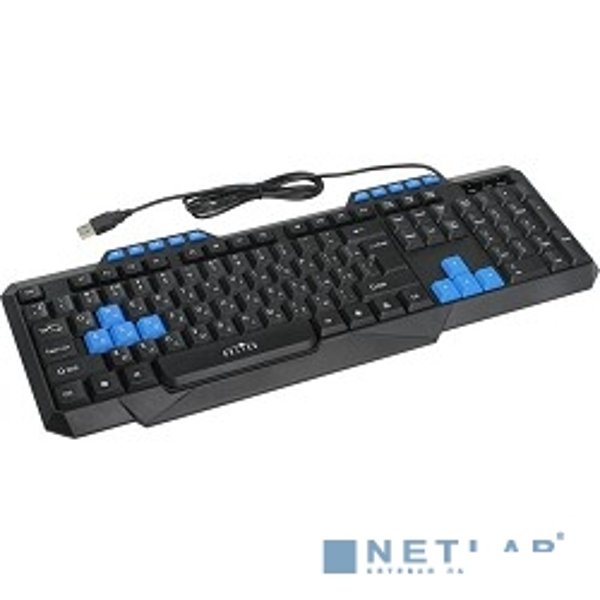 Oklick 750G черный/черный-синий USB [337452]