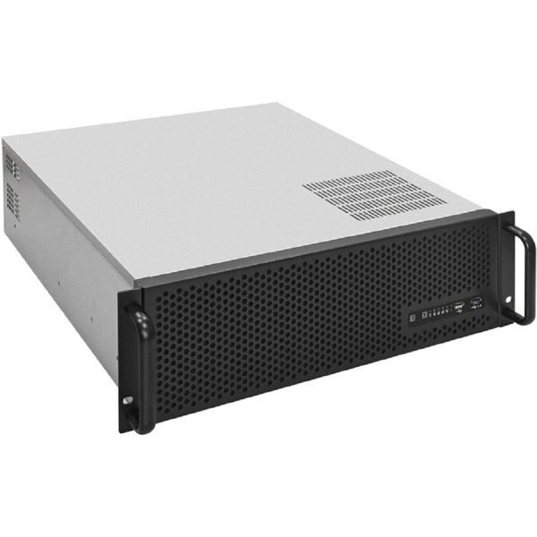 Exegate EX293906RUS Серверный корпус ExeGate Pro 3U450-09 <RM 19", высота 3U, глубина 450, БП 900RADS, USB>