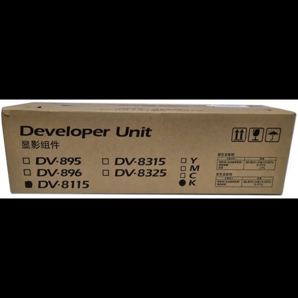 Kyocera-Mita DV-8115 Узел проявки чёрный для M8124cidn/M8130cidn (302P393030/302P393031)