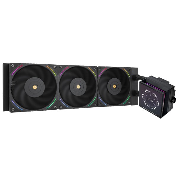 Thermalright Система водяного охлаждения Hyper Vision 360 ARGB Black / 3x120mm ARGB PWM Fans / TRHV360AB