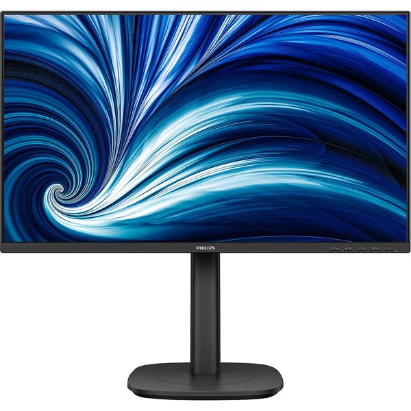 LCD PHILIPS 23.8" 24B2U3301 {IPS 1920x1080 120Hz 4ms 300cd HDMI DisplayPort 4xUSB USB-C(90W) RJ-45 2x2W Tilt Swiv HAS Pivot Internal Vesa}