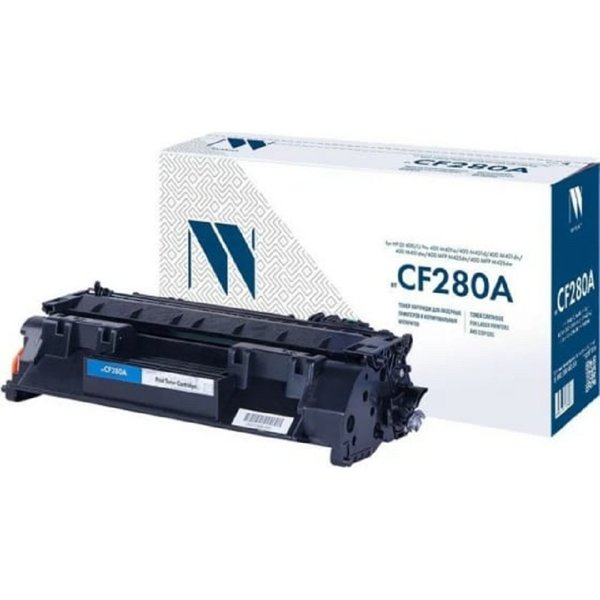 NVPrint CF280A Картридж для принтеров HP LJ Pro 400/M401/M425, черный, 2700 стр.