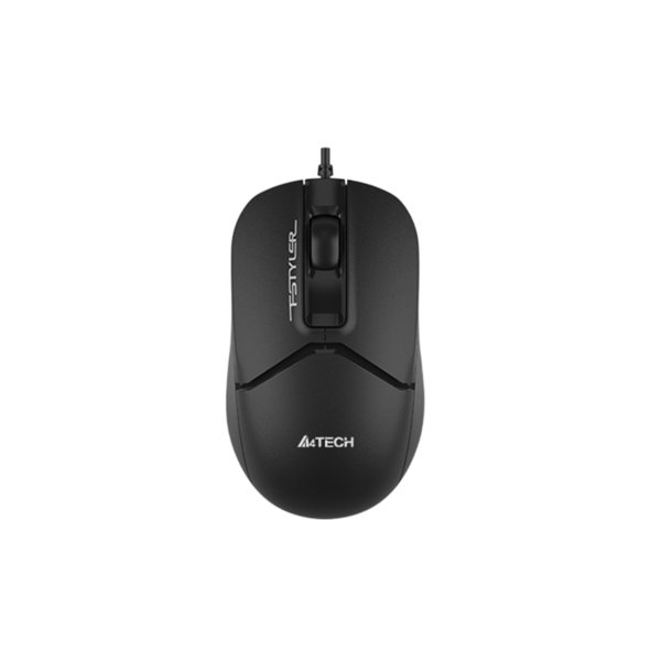 Мышь A4Tech Fstyler FM12 черный оптическая (1200dpi) USB (3but)