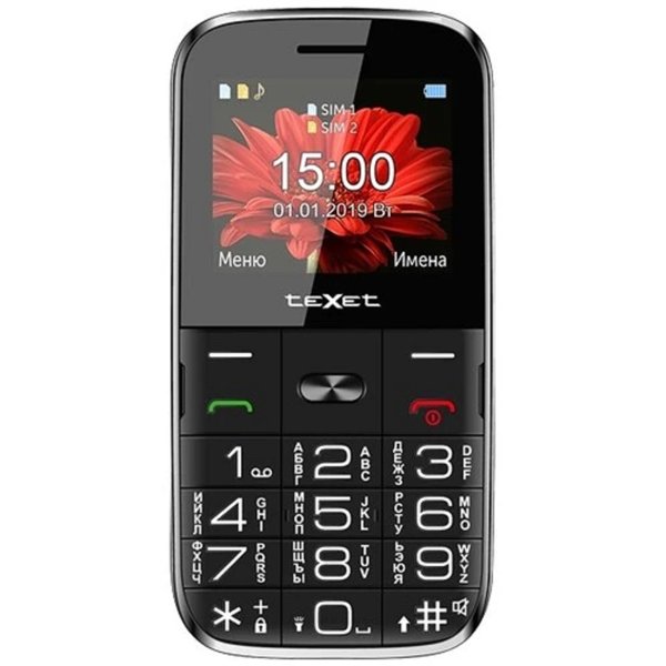 TEXET TM-B227 цвет черный