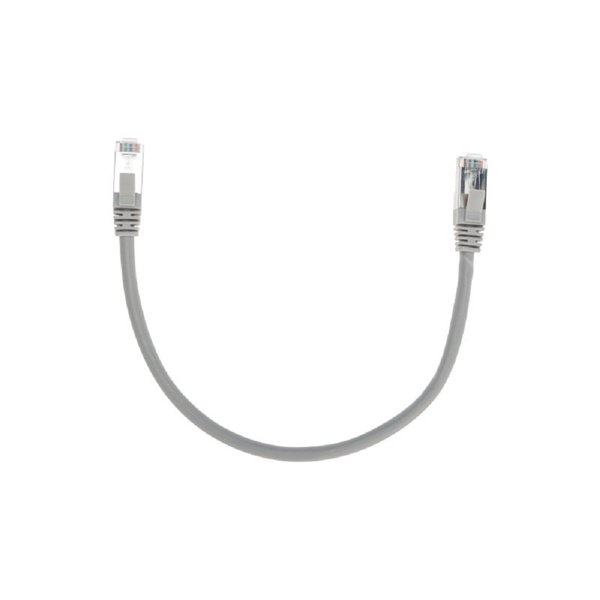Rexant (02-0210-03) Патч-корд F/UTP, CAT 6, RJ45-RJ45, 26AWG, LSZH, серый, 0,3м