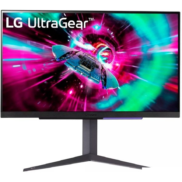 LCD LG 27" 27GR93U-B UltraGear черный {IPS 3840x2160 144Hz 1ms 400cd 2xHDMI DisplayPort HDR10 DisplayHDR400 USB} [27gr93u-b.aruz]