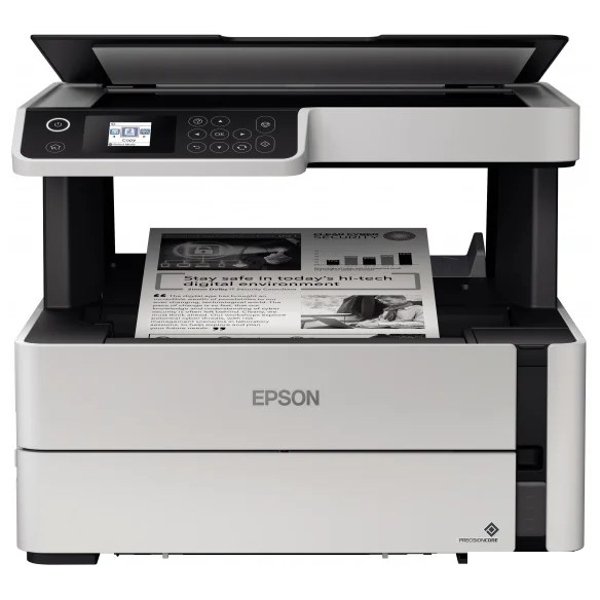 Epson M2170 МФУ  (C11CH43404/C11CH43402) {A4,ч/б, 1200х2400, 39стр/мин, USB 2.0,Wi-Fi, Ethernet (RJ-45), дисплей 3,7см}