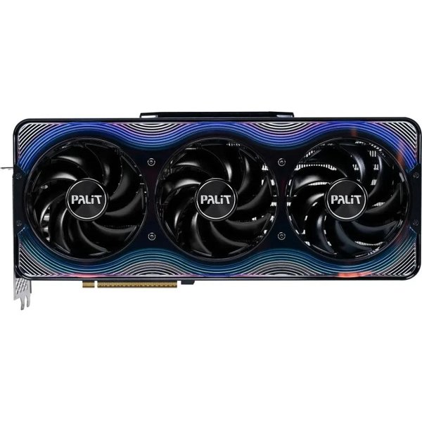 Видеокарта Palit PCI-E nVidia GeForce RTX 5080 GAMEROCK 16GB (GDDR7/256 bit/3xDP, HDMI) RTL (NE75080019T2-GB2030G)