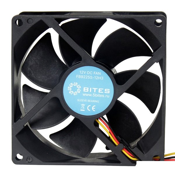 5bites Вентилятор FB9225S-12H3 92X25 / SLEEVE / 2500RPM / 3P