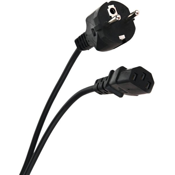 Кабель компьютер - розетка 220V <3.0м> (Европейский стандарт), TELECOM