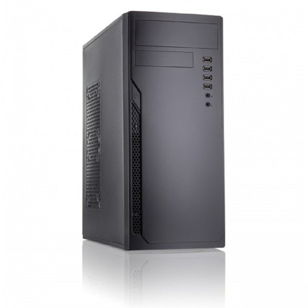 Foxline FL-301 ATX, w/o  PSU 1x5.25EXT, 1x3.5EXT, 4x3.5INT, 4xUSB2.0, HDA, w/o FAN, no pwr cord