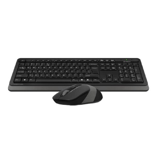 Комплект кл-ра+мышь беспров. A4Tech Fstyler FG1010S black/grey USB (FG1010S GREY)