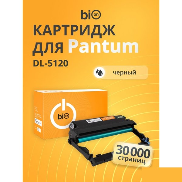 Bion BCR-DL-5120 Драм-картридж DL-5120 для Pantum BP5100DN/BP5100DW/BM5100ADN/BM5100ADW/BM5100FDN/BM5100FDW, черный (30000 стр.)