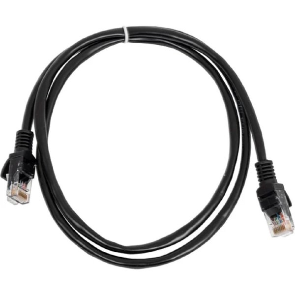 Cablexpert Патч-корд UTP PP12-1M/BK кат.5, 1м, литой, многожильный (черный)